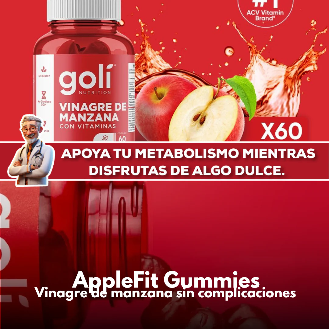 AppleFit Gummies | Vinagre de manzana sin complicaciones