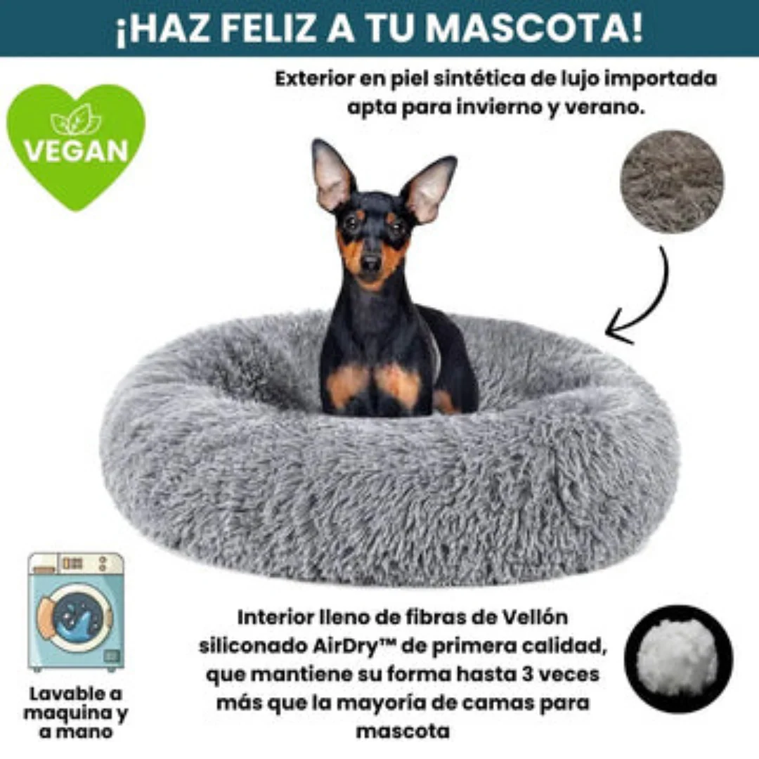 Cama Para Mascotas en Dona Antiestrés PetNest® - Image 2