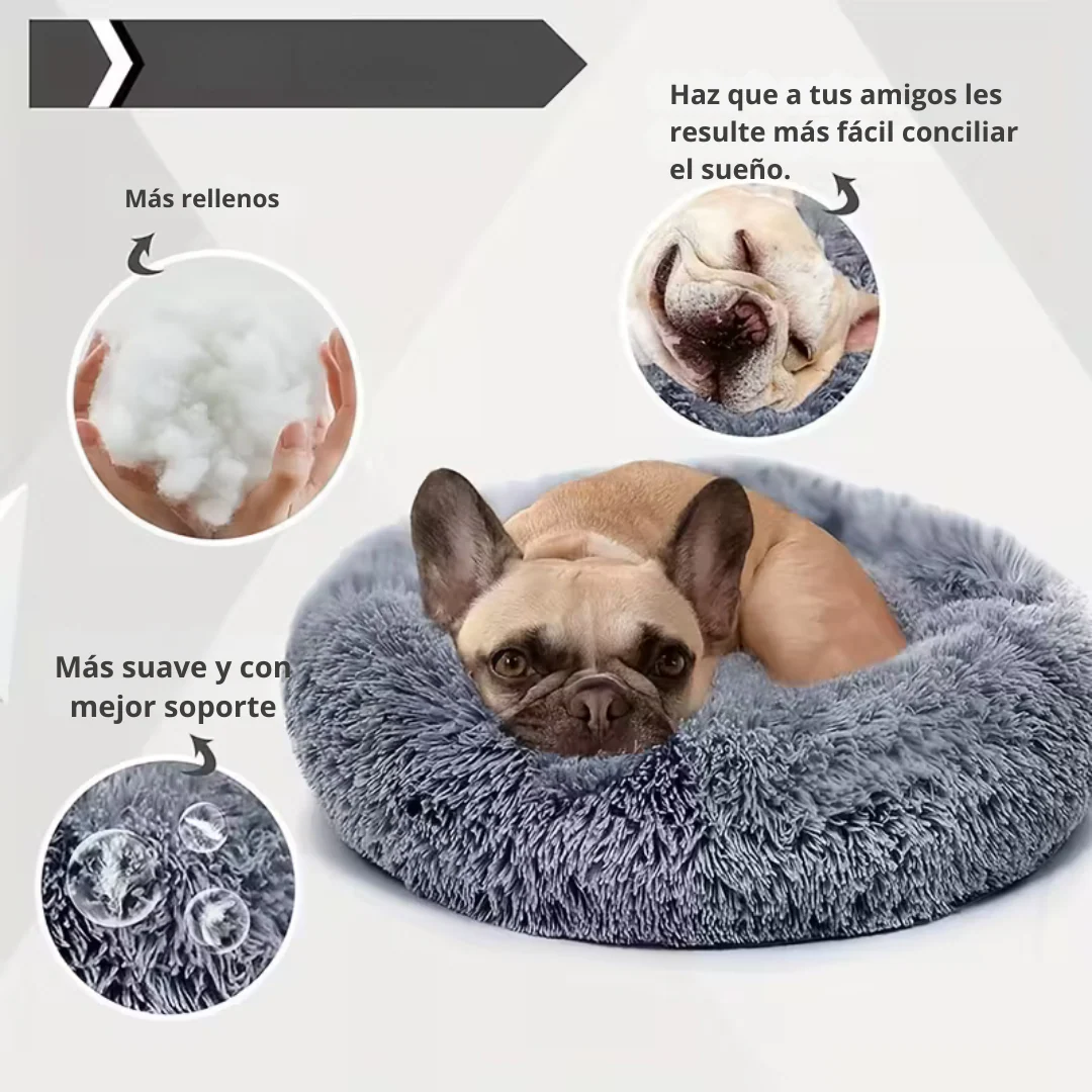 Cama Para Mascotas en Dona Antiestrés PetNest® - Image 3