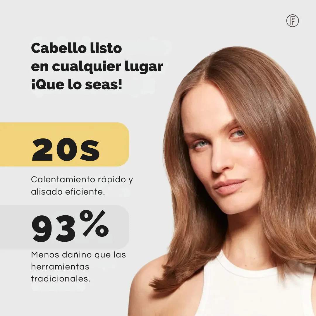 Cepillo Alisador Recargable - LumiLiss® - Image 2