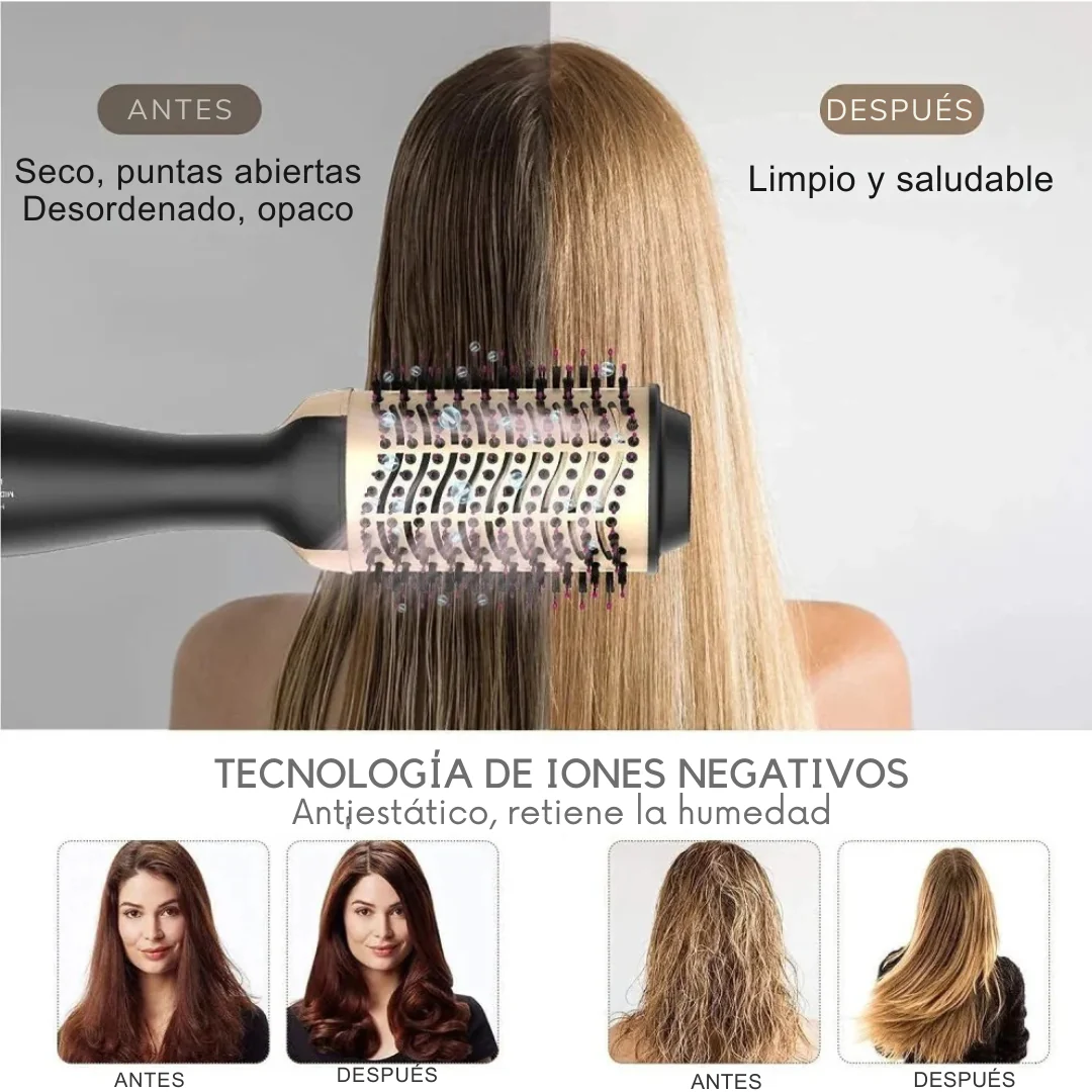 Cepillo Secador Voluminizador Keratin 3d KeratiShine® - Image 3