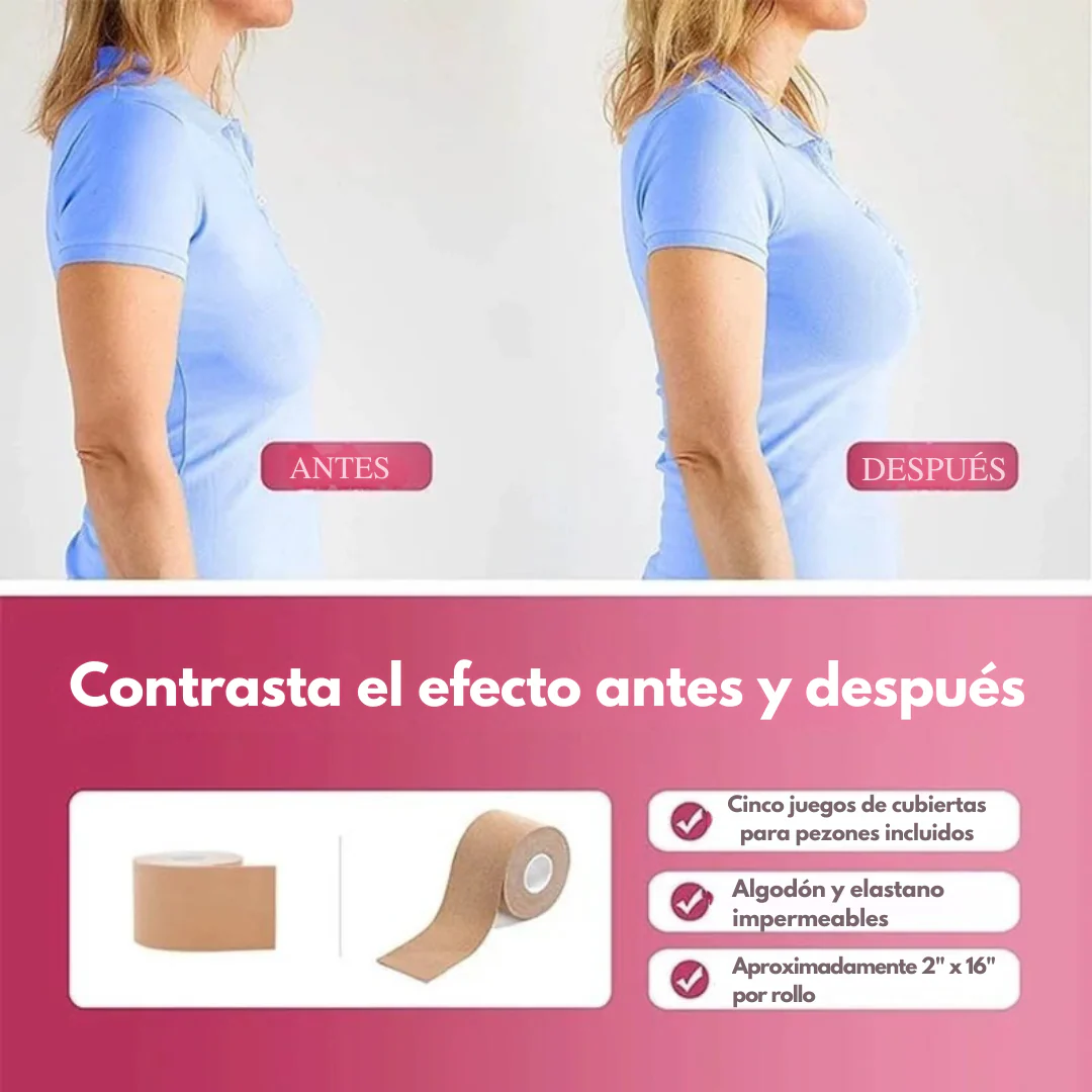 Cinta Invisible Levanta Busto Adhesiva LiftSecret® - Image 2
