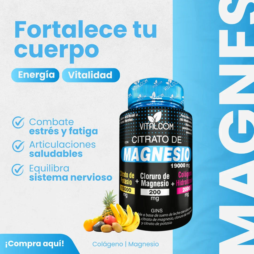 Citrato de Magnesio 500gr MagnesiVida® - Image 2