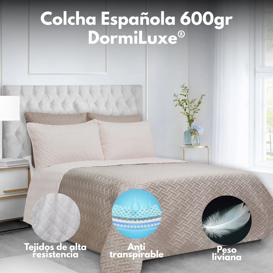 Colcha Española 600gr DormiLuxe®