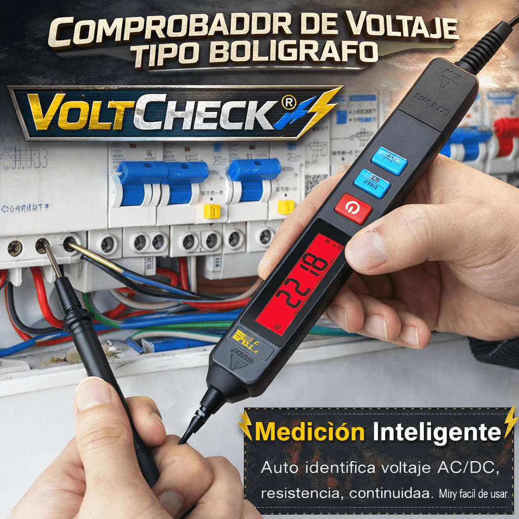 Comprobador De Voltaje Tipo Boligrafo - VoltCheck® - Image 2