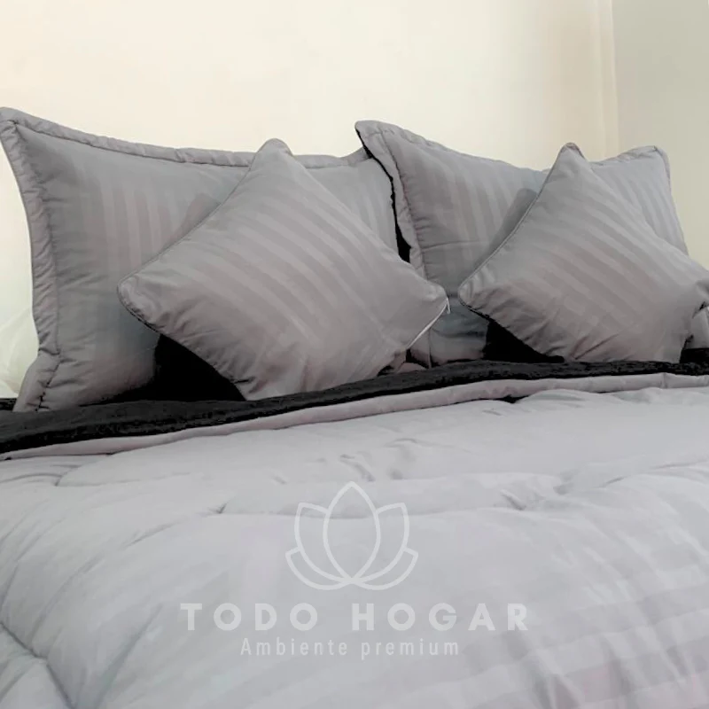 Edredon Acolchado Foam® + Cojines🎁| Cama Doble 1.40cm*1.90cm - Image 13