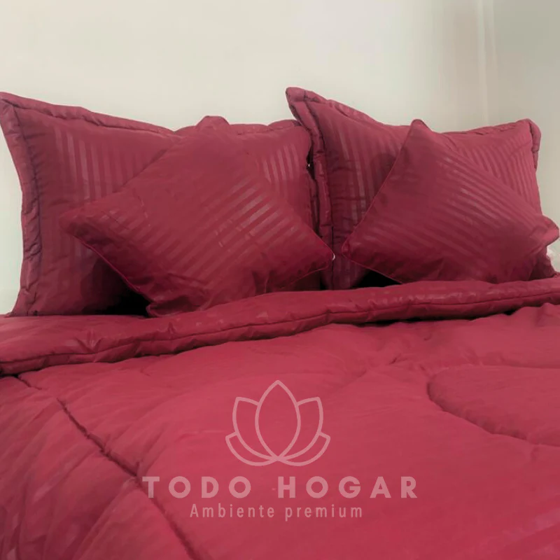 Edredon Acolchado Foam® + Cojines🎁| Cama Doble 1.40cm*1.90cm - Image 14