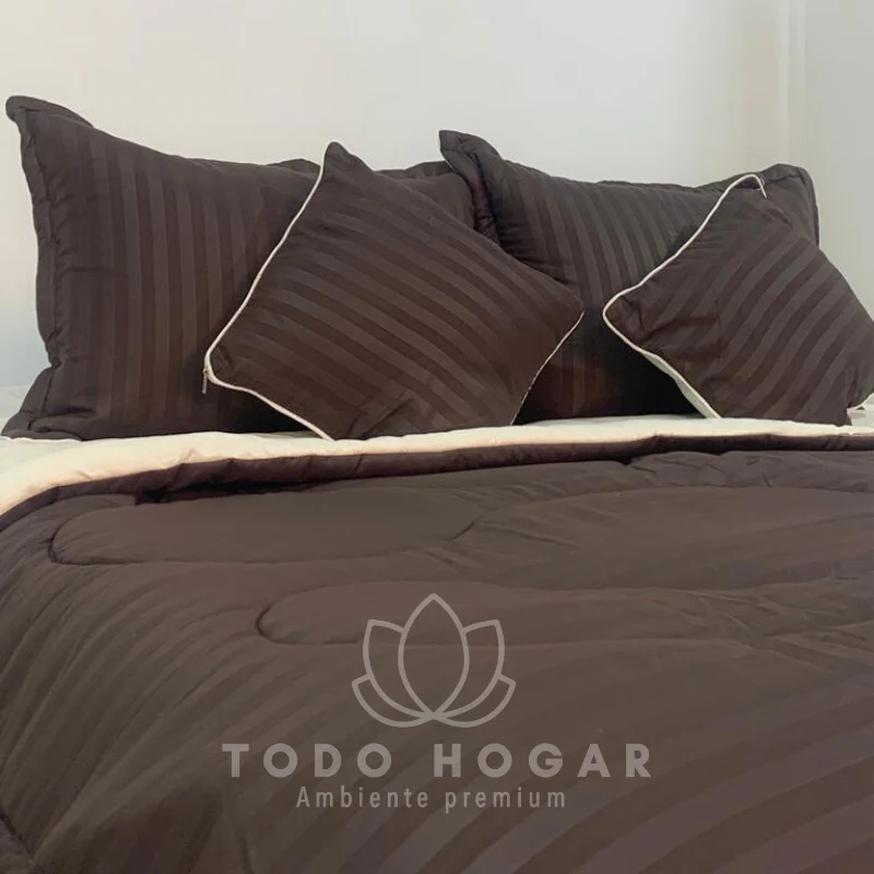 Edredon Acolchado Foam® + Cojines🎁| Cama Doble 1.40cm*1.90cm - Image 2