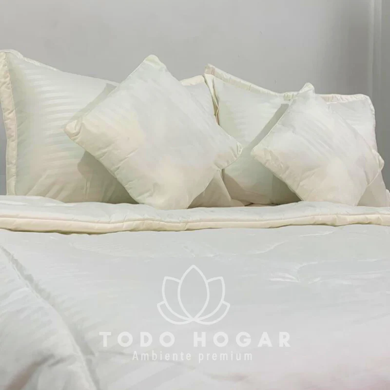Edredon Acolchado Foam® + Cojines🎁| Cama Doble 1.40cm*1.90cm - Image 3