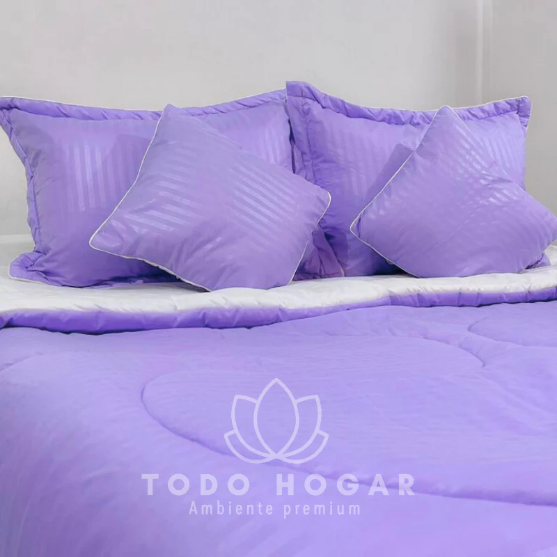 Edredon Acolchado Foam® + Cojines🎁| Cama Doble 1.40cm*1.90cm - Image 4