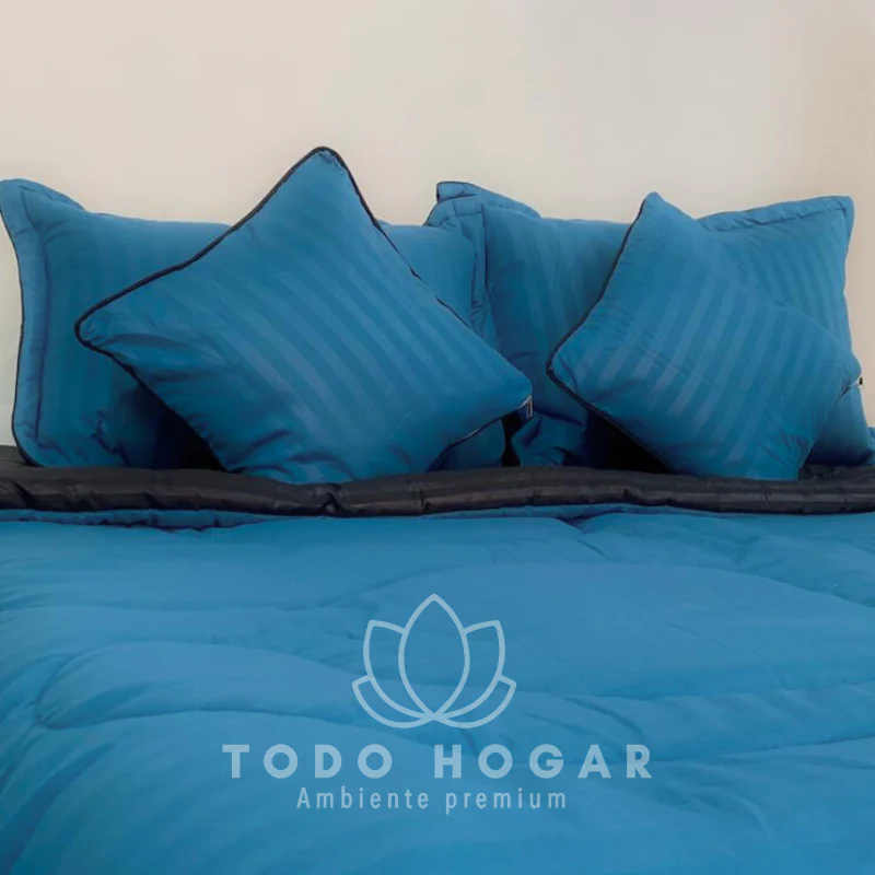 Edredon Acolchado Foam® + Cojines🎁| Cama Doble 1.40cm*1.90cm - Image 9