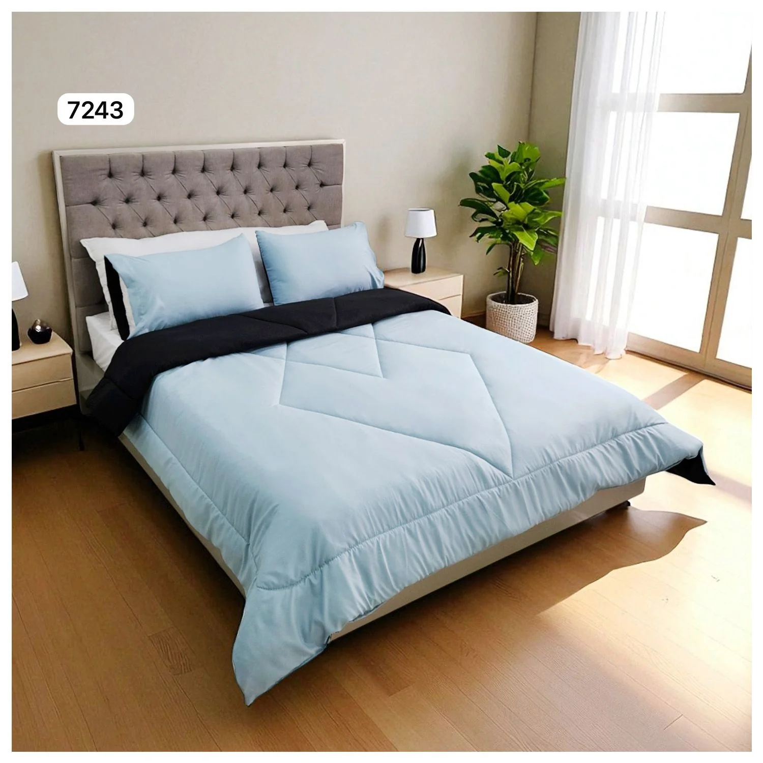 Edredon Acolchado DobleFaz Foam® | Cama Doble 1.40cm*1.90cm - Image 3