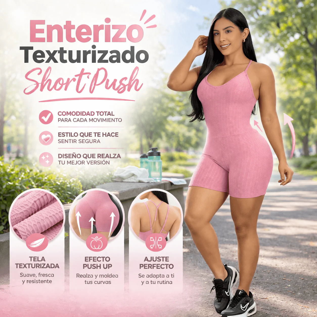 Enterizo Texturizado ShortPush - Image 2
