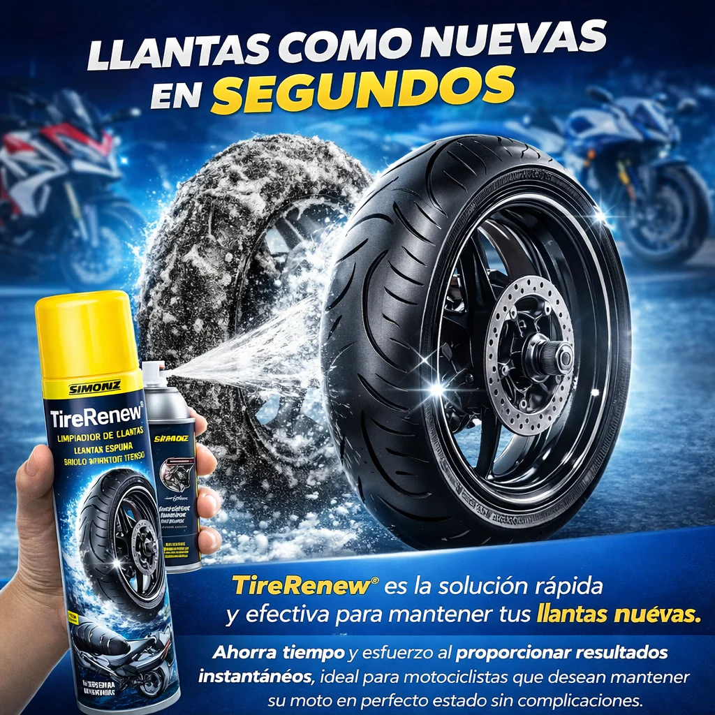 Espuma Renovadora Llantas -  TireRenew® - Image 2