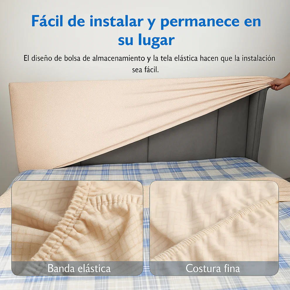 Funda para Cabecero de Cama Expandex® - Image 3