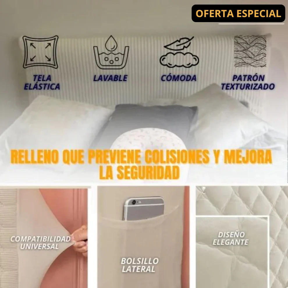 Funda para Cabecero de Cama Expandex® - Image 5
