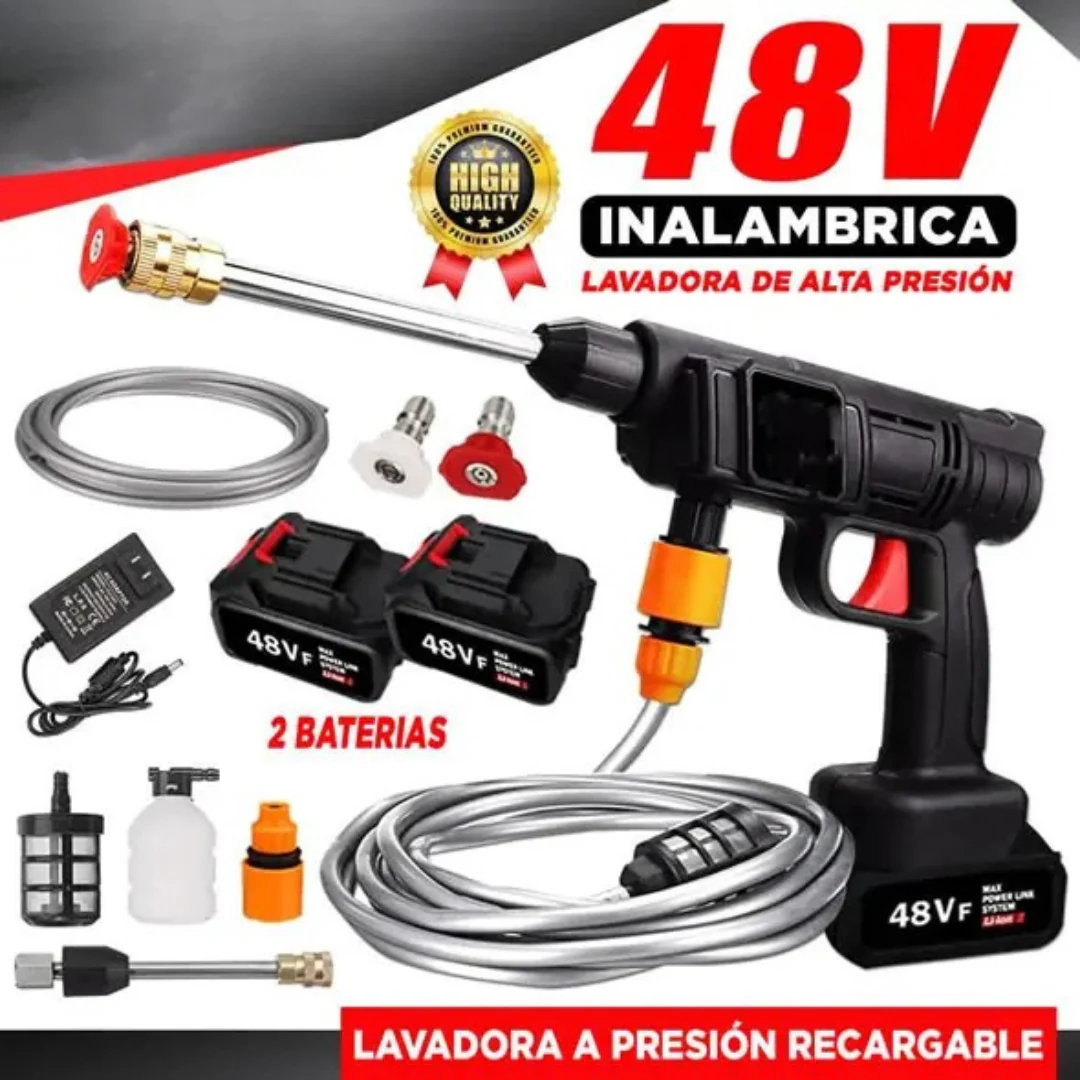 Hidrolavadora Inalambrica 48v 2 Baterias - PowerJet X2®