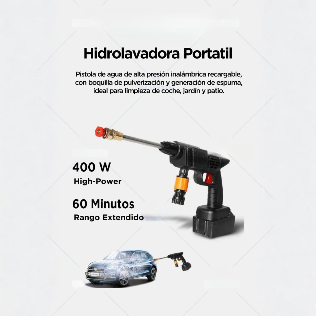 Hidrolavadora Inalambrica 48v 2 Baterias - PowerJet X2® - Image 2