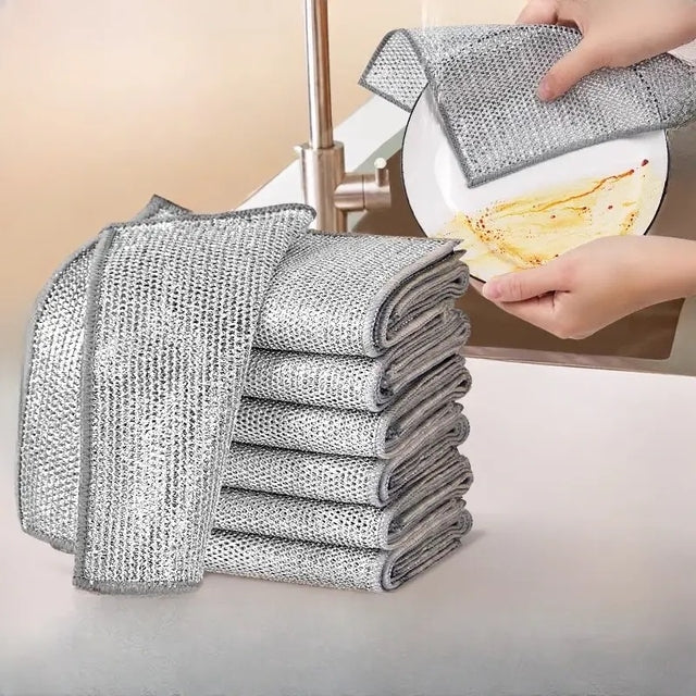 KIT X5 PAÑOS ANTIRAYONES Magic® 24cm | Tus utensilios de cocina como nuevos - Image 2