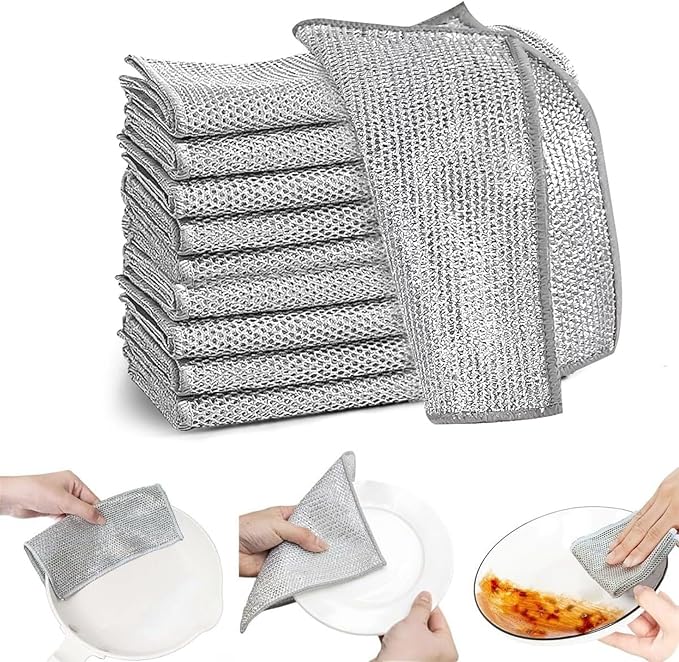 KIT X5 PAÑOS ANTIRAYONES Magic® 24cm | Tus utensilios de cocina como nuevos - Image 5