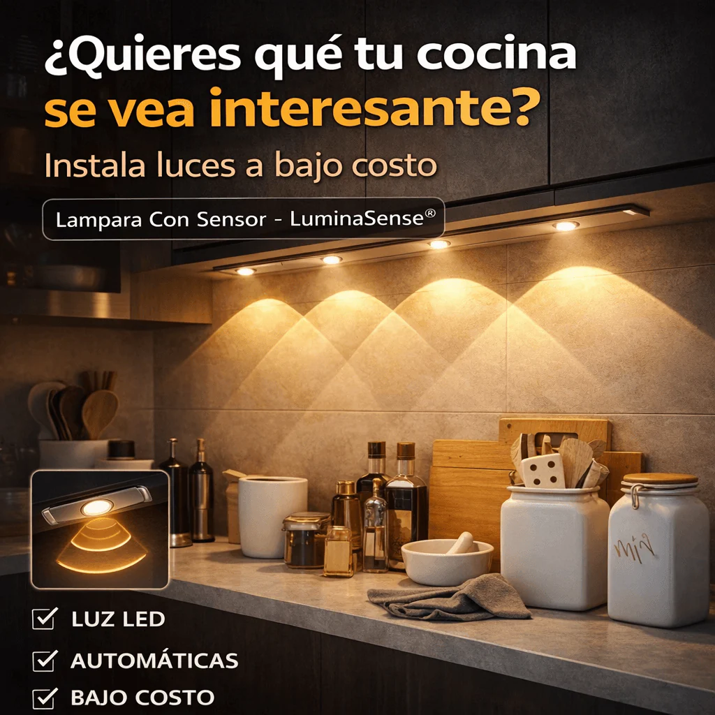 Lampara Con Sensor - LuminaSense® - Image 2