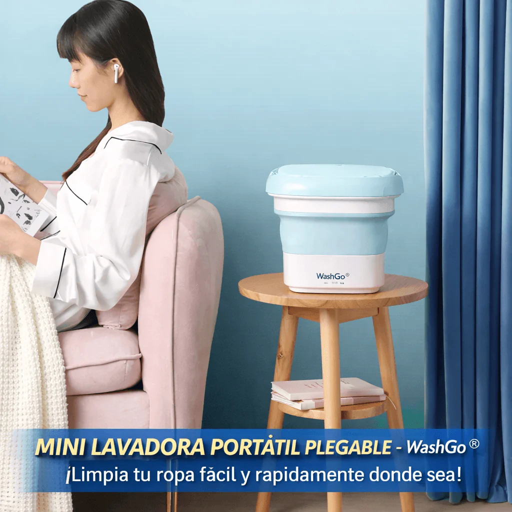 Mini Lavadora portatil plegable - WashGo® - Image 2
