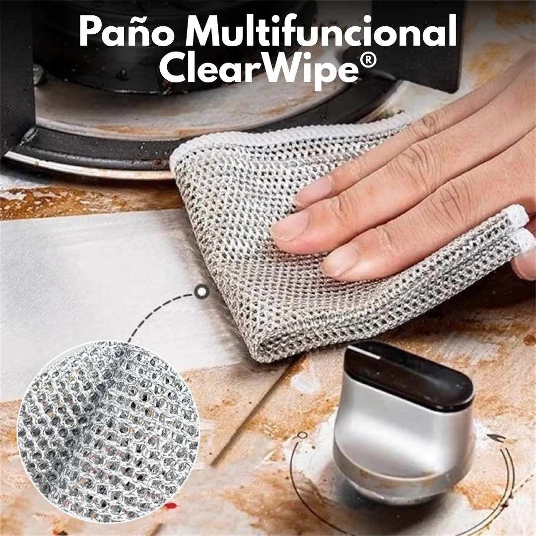 Paños Magicos ClearWipe® x5 | Limpieza sin limites