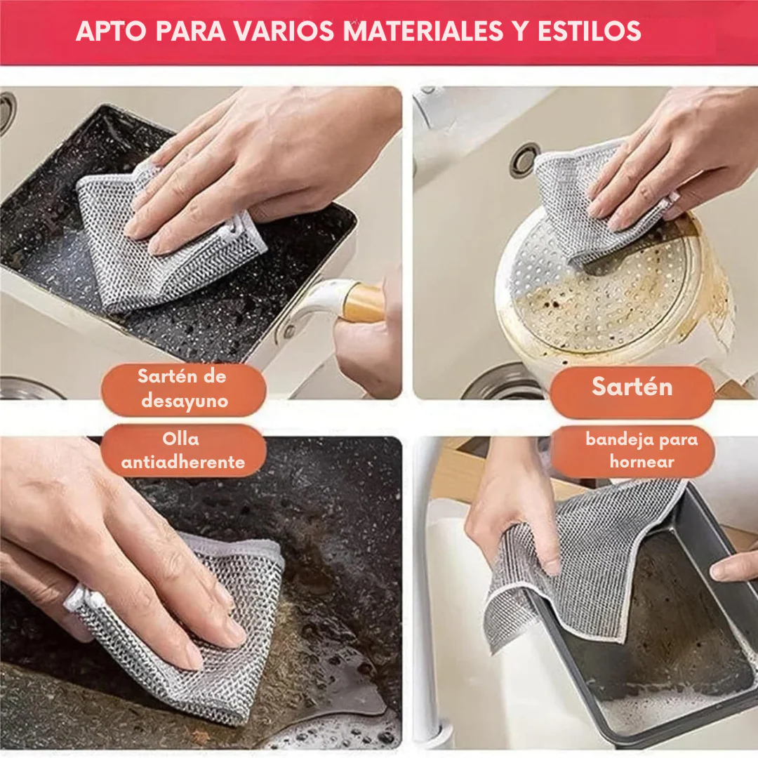 Paños Magicos ClearWipe® x5 | Limpieza sin limites - Image 3