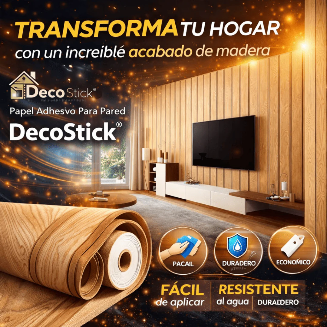 Papel Adhesivo Para Pared - DecoStick® (10mts de largo x 45 cm de ancho) - Image 2