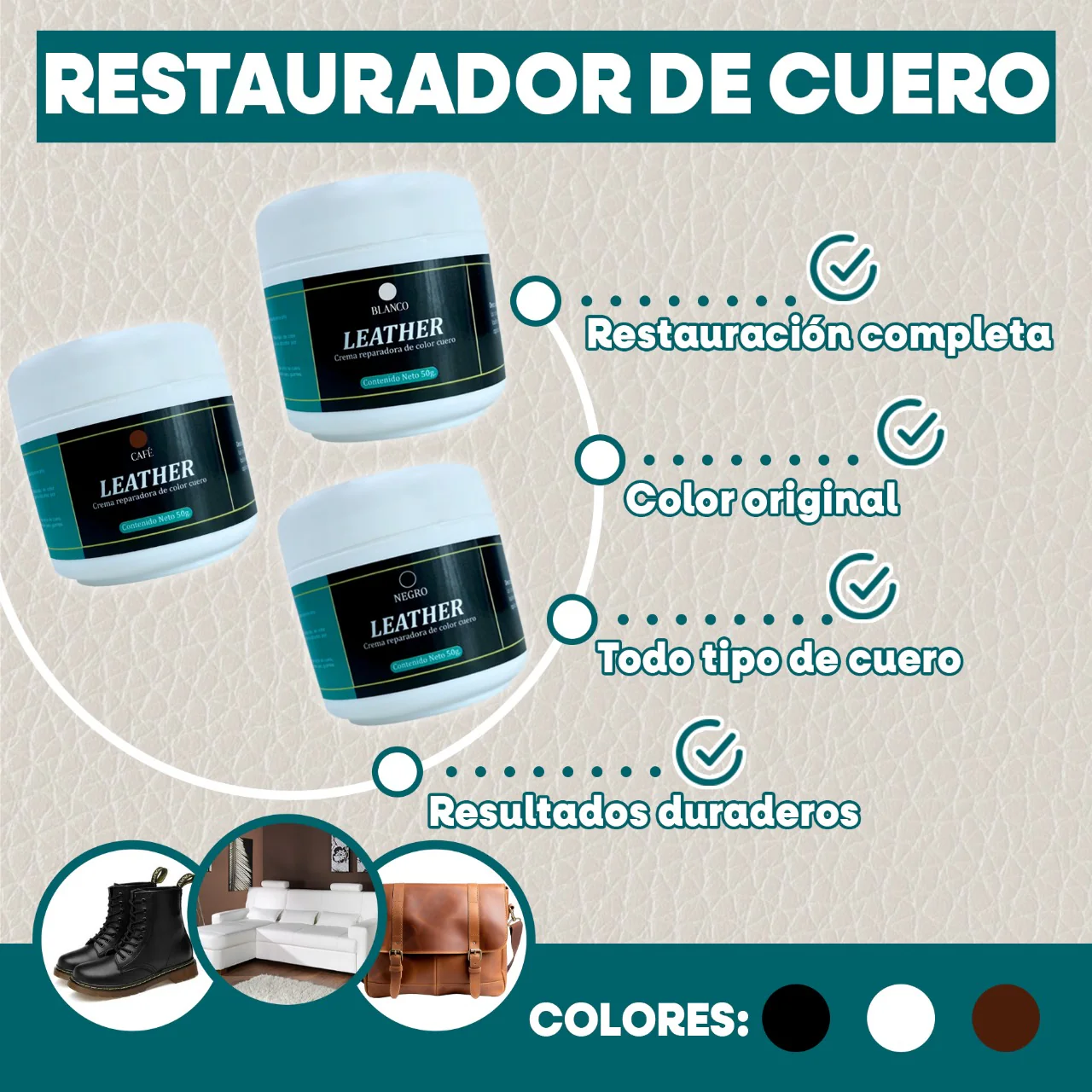 RESTAURADOR DE CUERO Furniture™️ - Image 2