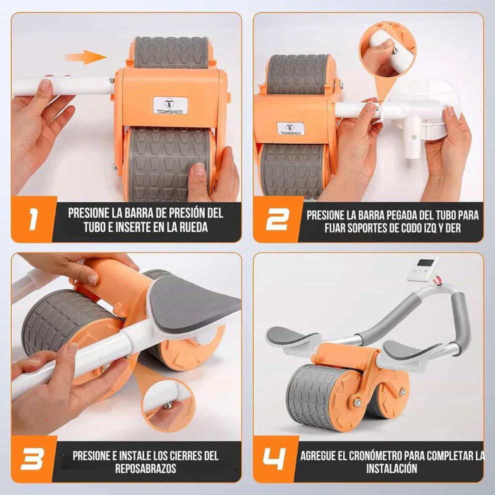 RUEDA DE EJERCICIO AbRebound® l Efecto rebote para todos los niveles - Image 2