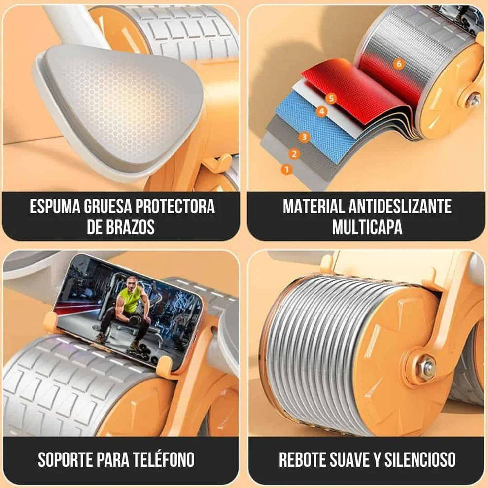 RUEDA DE EJERCICIO AbRebound® l Efecto rebote para todos los niveles - Image 5
