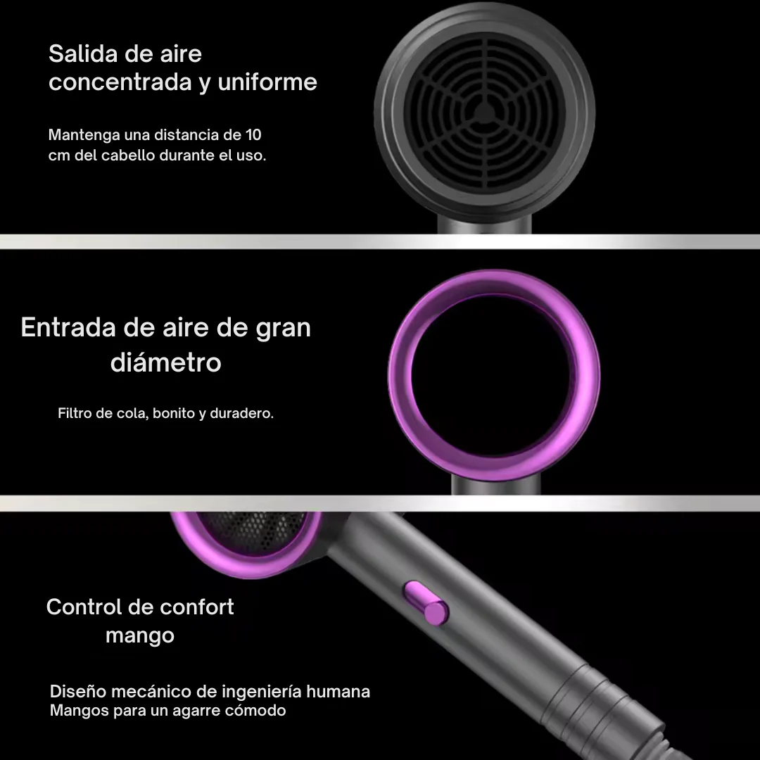 Secadora De Cabello Supersonico  - Hair Dryer - Image 3