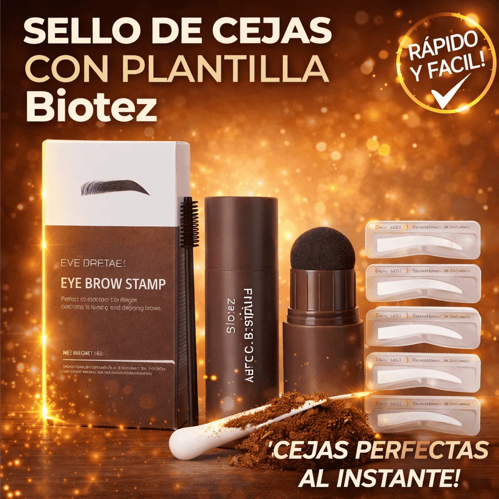 Sello De Cejas Con Plantilla Biotez® - Image 2