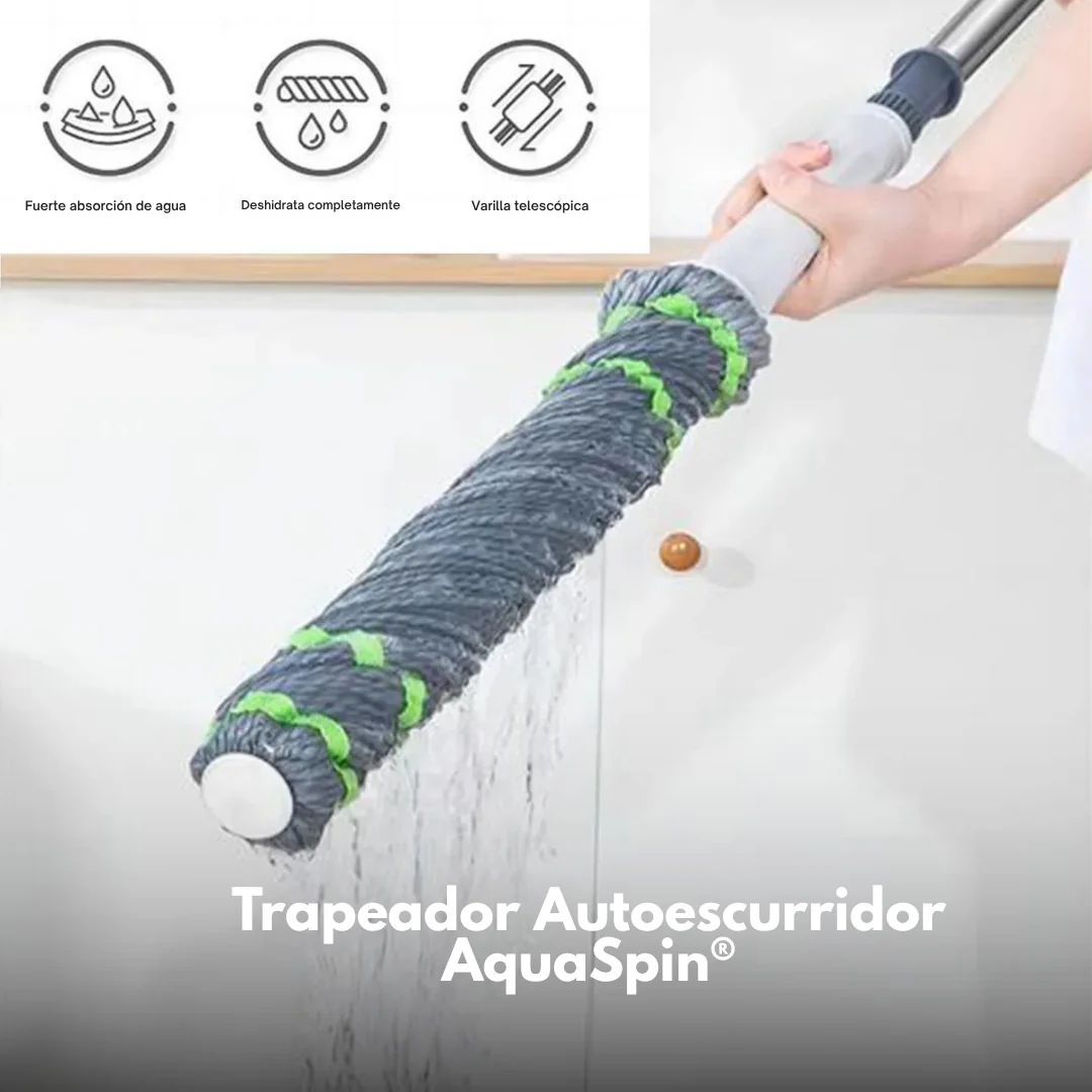 Trapeador Autoescurridor - AquaSpin®